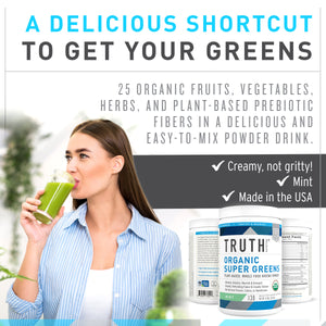 ultimate organic supergreens drink for health