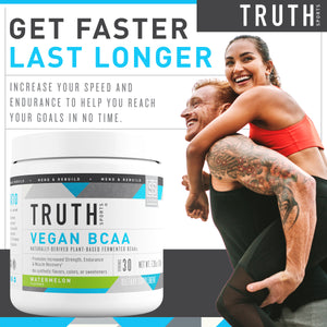 Increase speed and endurance with our Vegan BCAAs