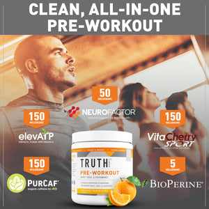 natural preworkout orange tangerine