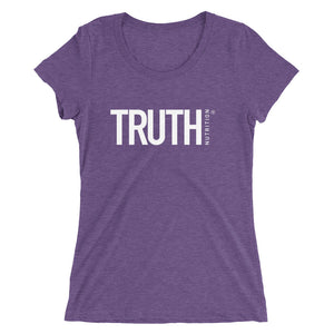 Ladies' Truth t-shirt - White Logo