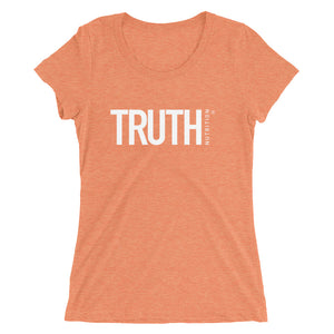 Ladies' Truth t-shirt - White Logo