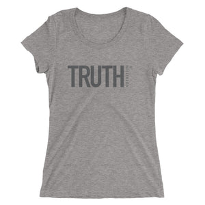 Ladies' Truth t-shirt - Black Logo